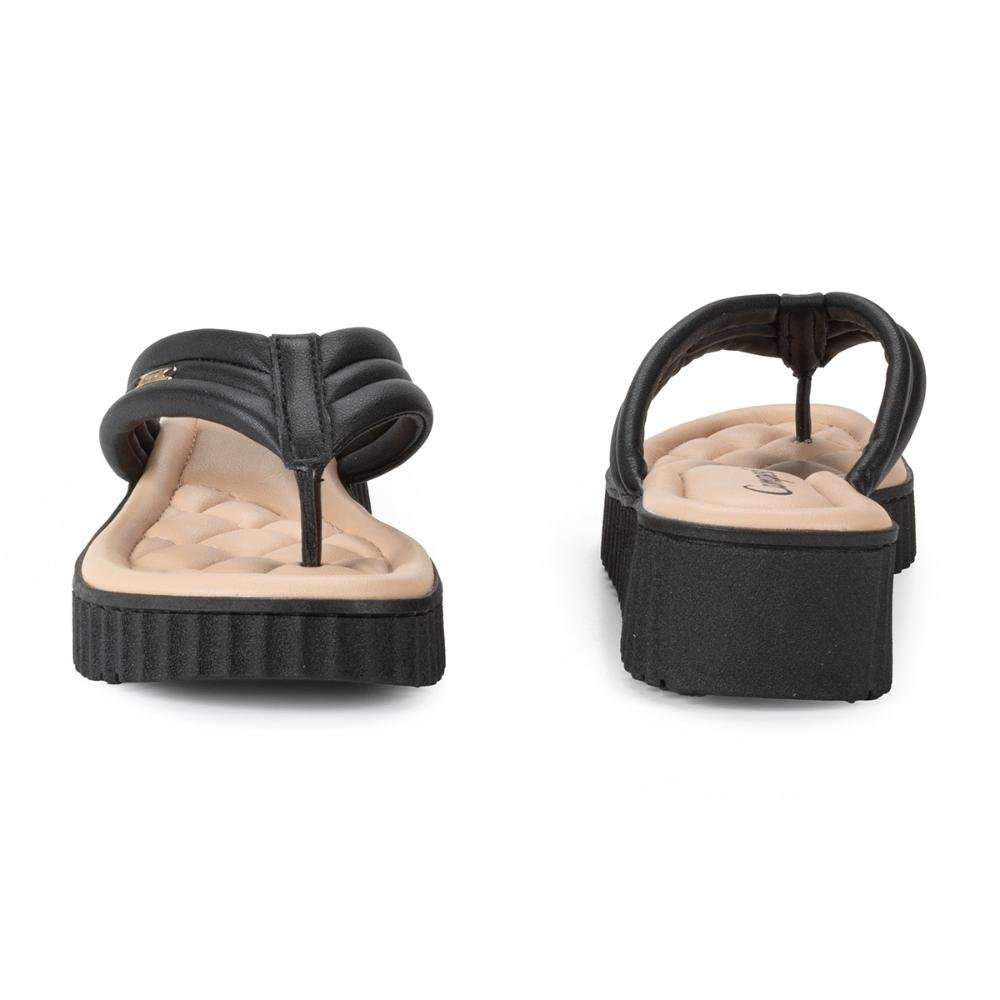 Chinelo Campesí Flatform CP661 Preto 5
