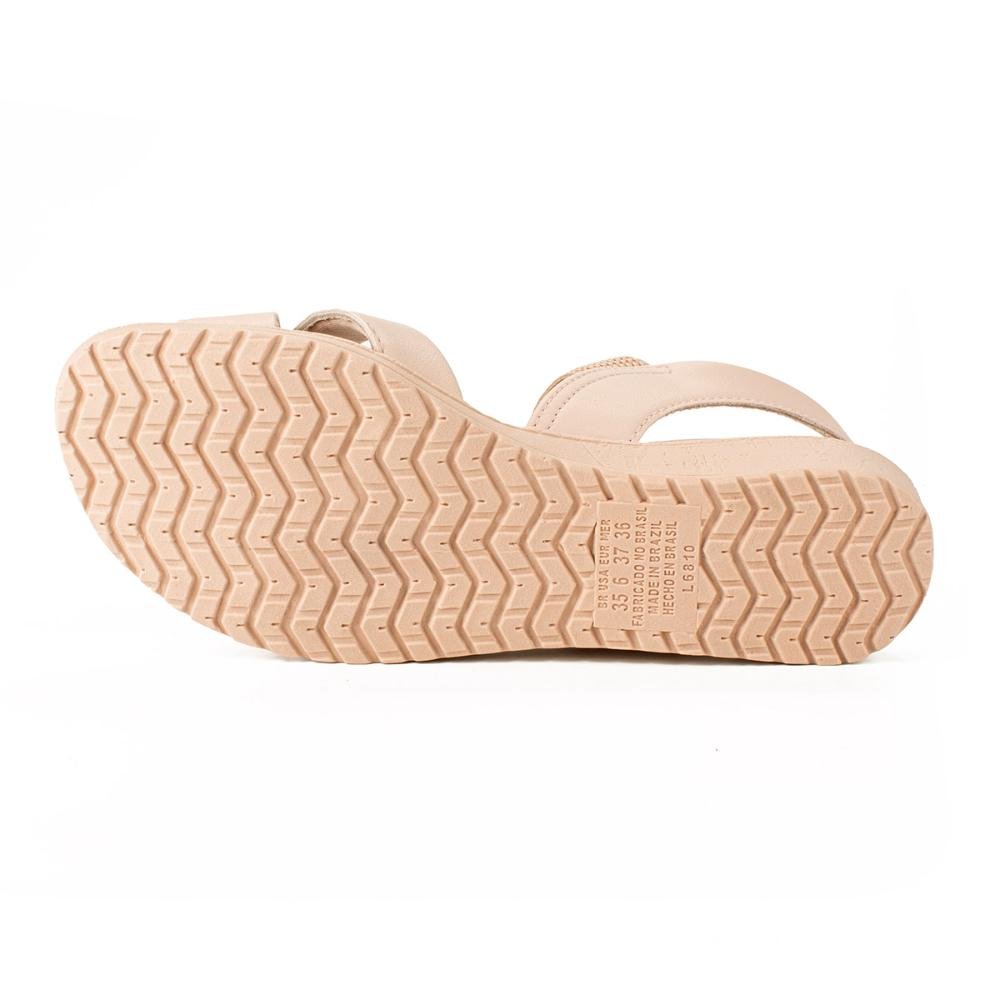 Sandália Campesí Anabela CP611 Rosa 4