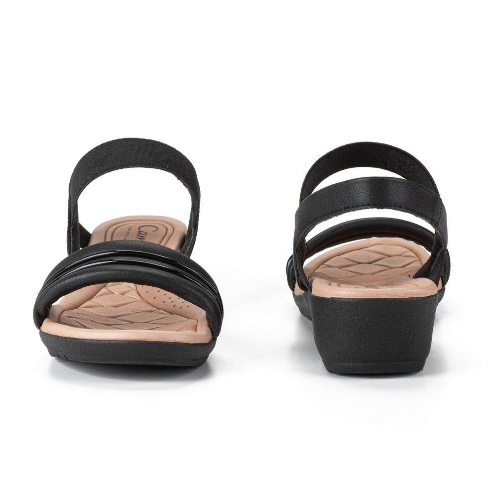 Sandália Campesí Anabela CP592 Preto 5