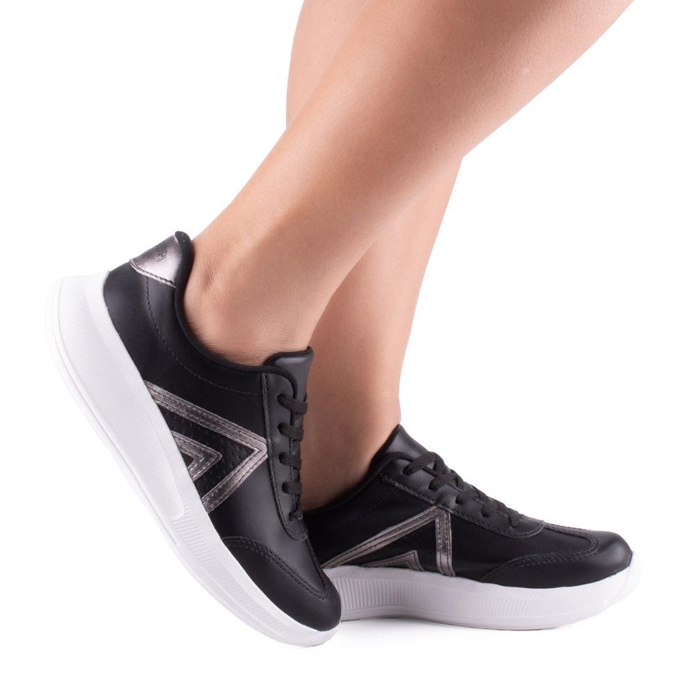 Tênis Mississipi Jogging MC721 Preto 2