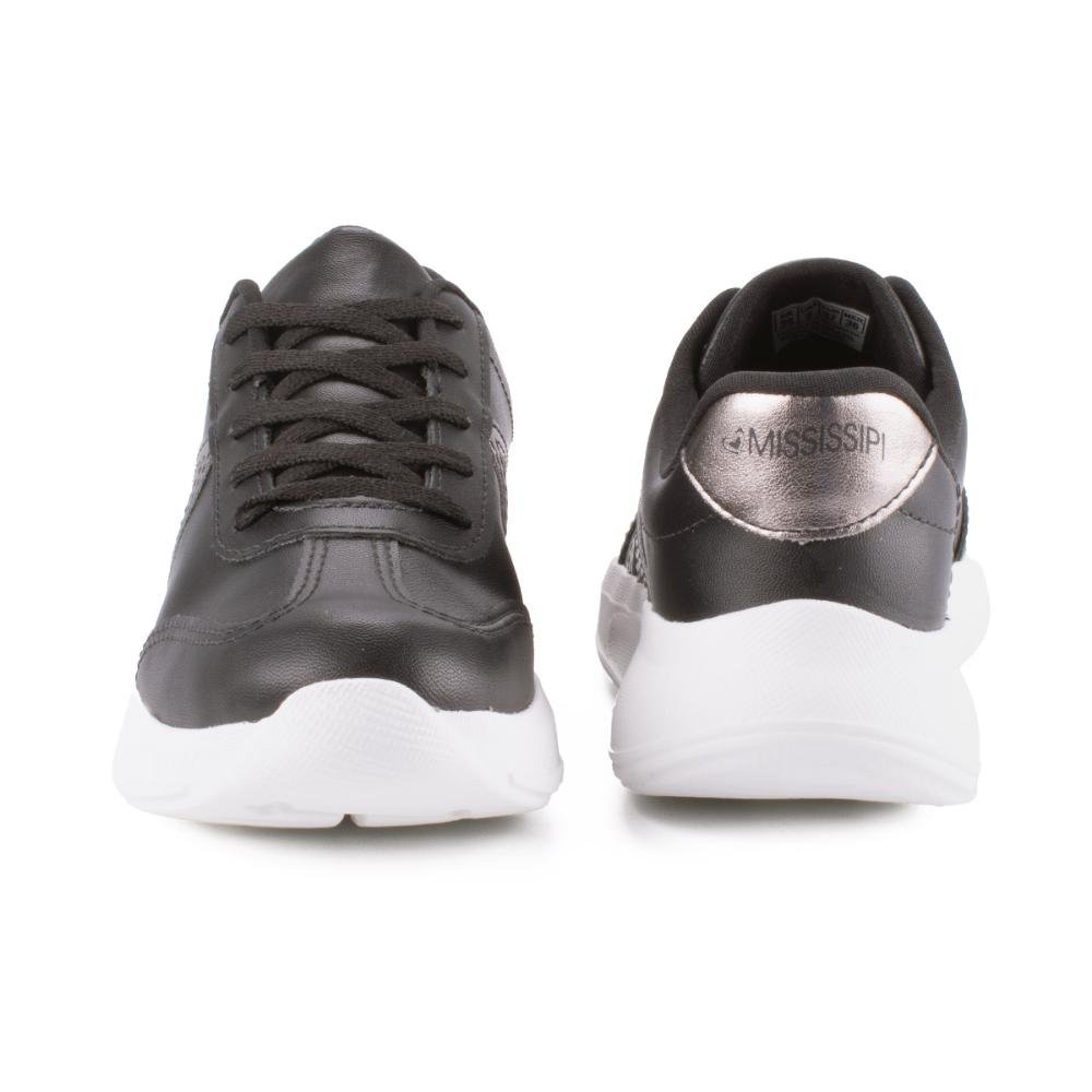 Tênis Mississipi Jogging MC721 Preto 6