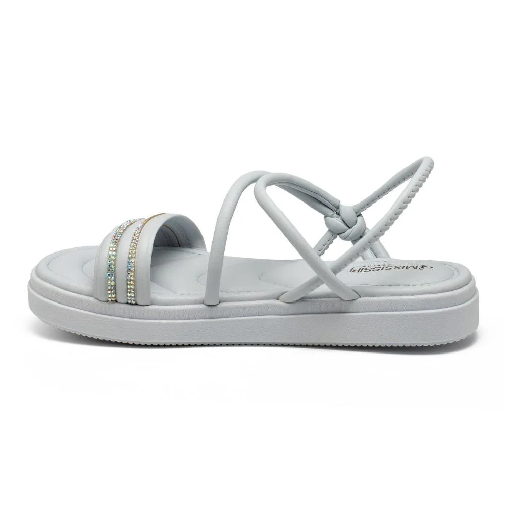 Sandália Mississipi Flatform Claro MC572 Azul 4