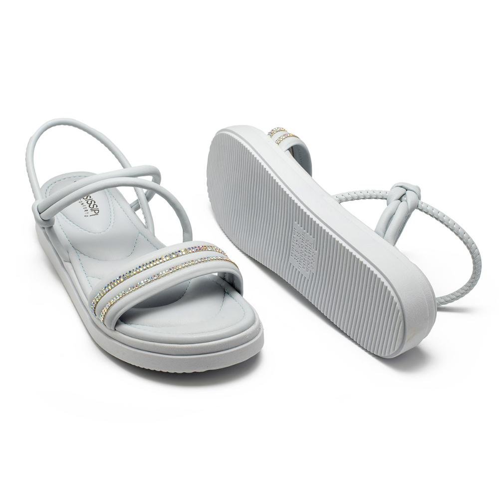 Sandália Mississipi Flatform Claro MC572 Azul 6
