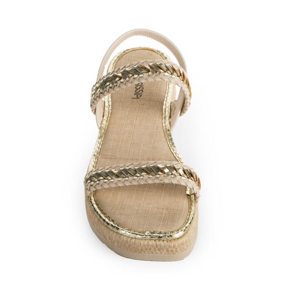 Sandália Mississipi Flatform MC652 Bege 6