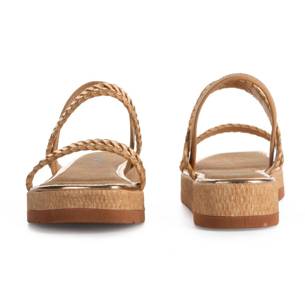 Sandália Mississipi Flatform MC652 Marrom 4