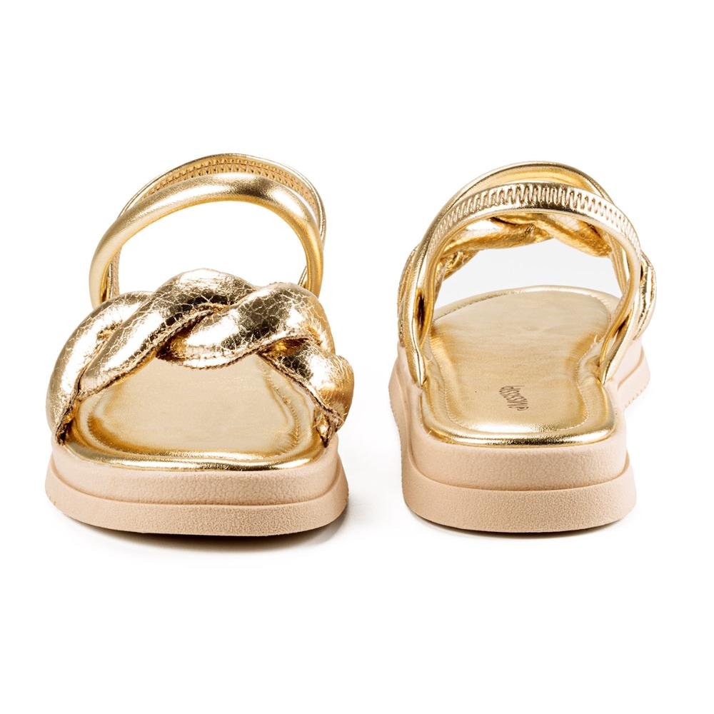 Sandália Mississipi Flatform MC751 Dourado 4