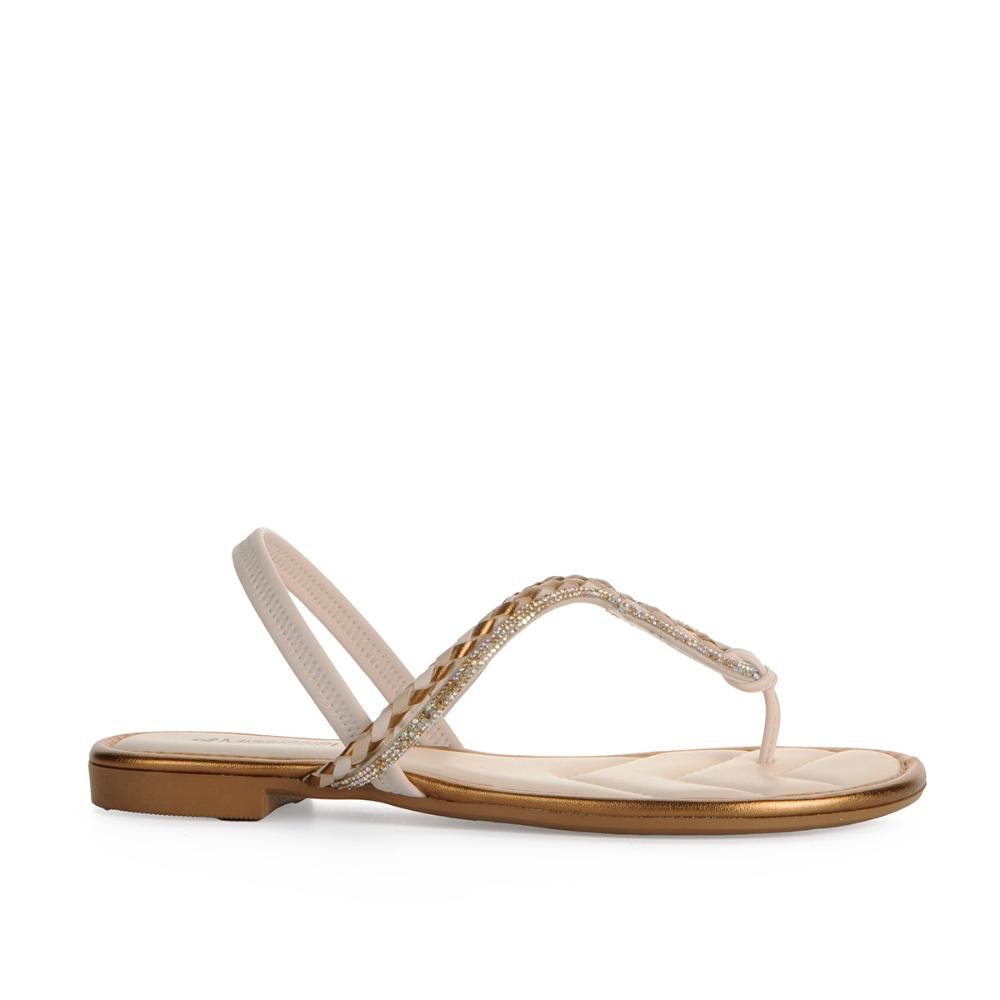 Sandália Mississipi Rasteira MC761 Bege 1