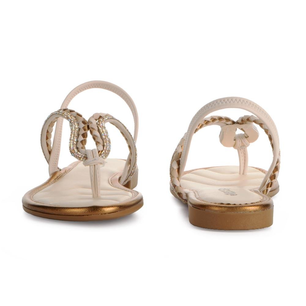 Sandália Mississipi Rasteira MC761 Bege 4