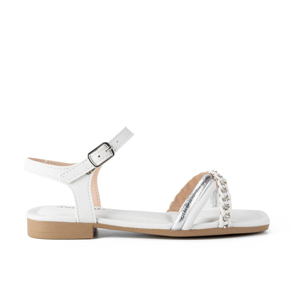 Sandália Pink Cats Infantil Rasteira V4941