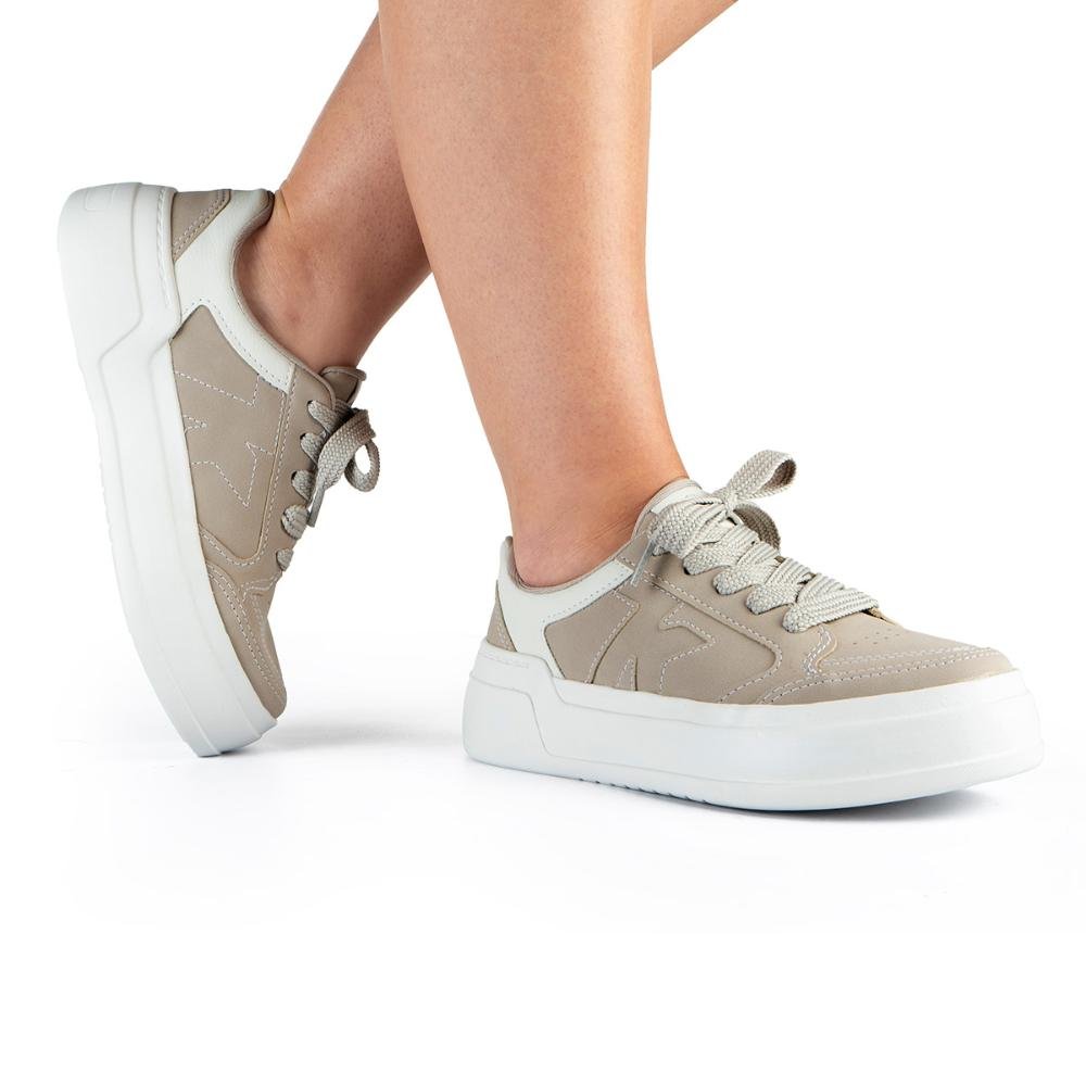 Tênis Kolosh Flatform C3947 Cinza 2