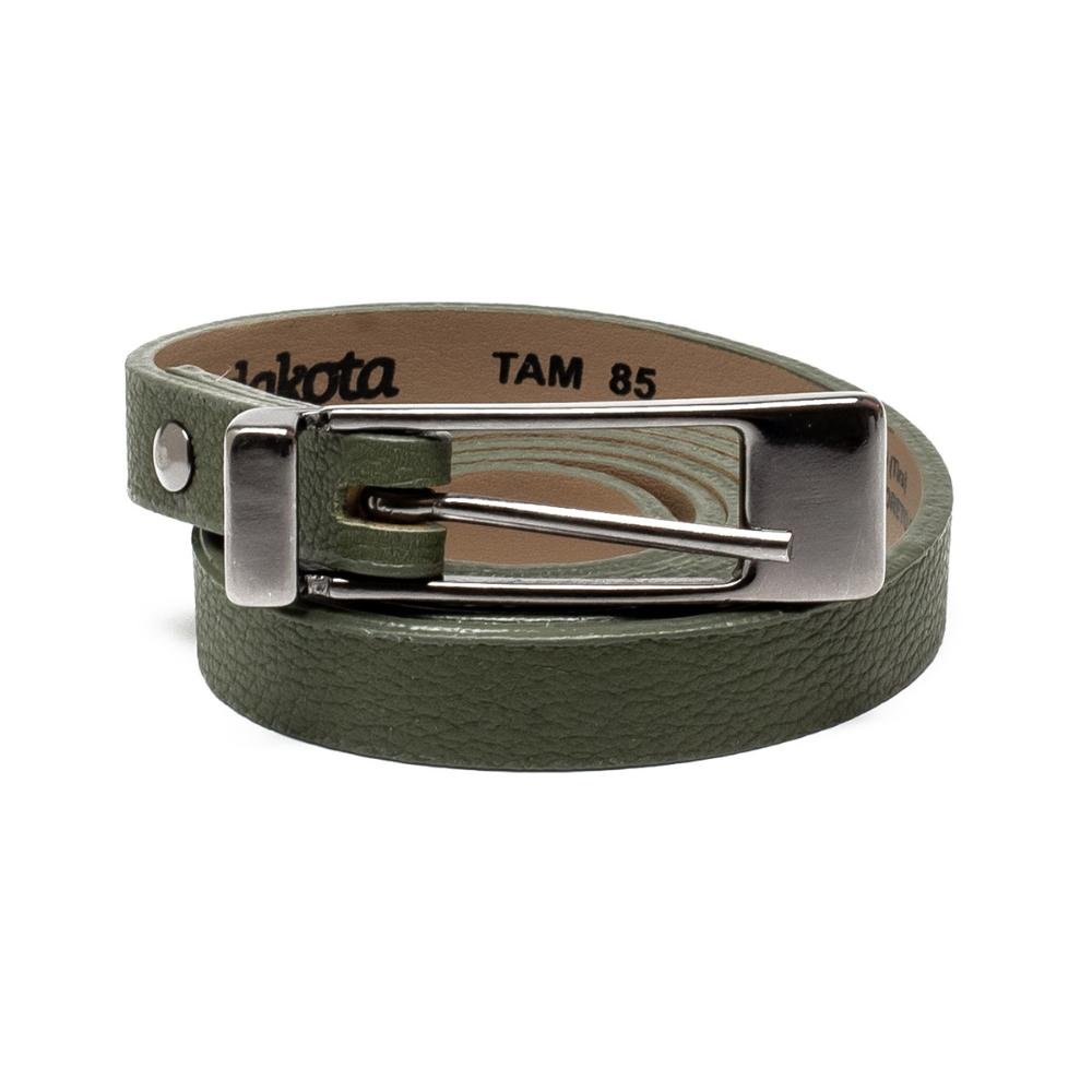 Cinto Dakota Em Couro Feminino CI008 Verde 3