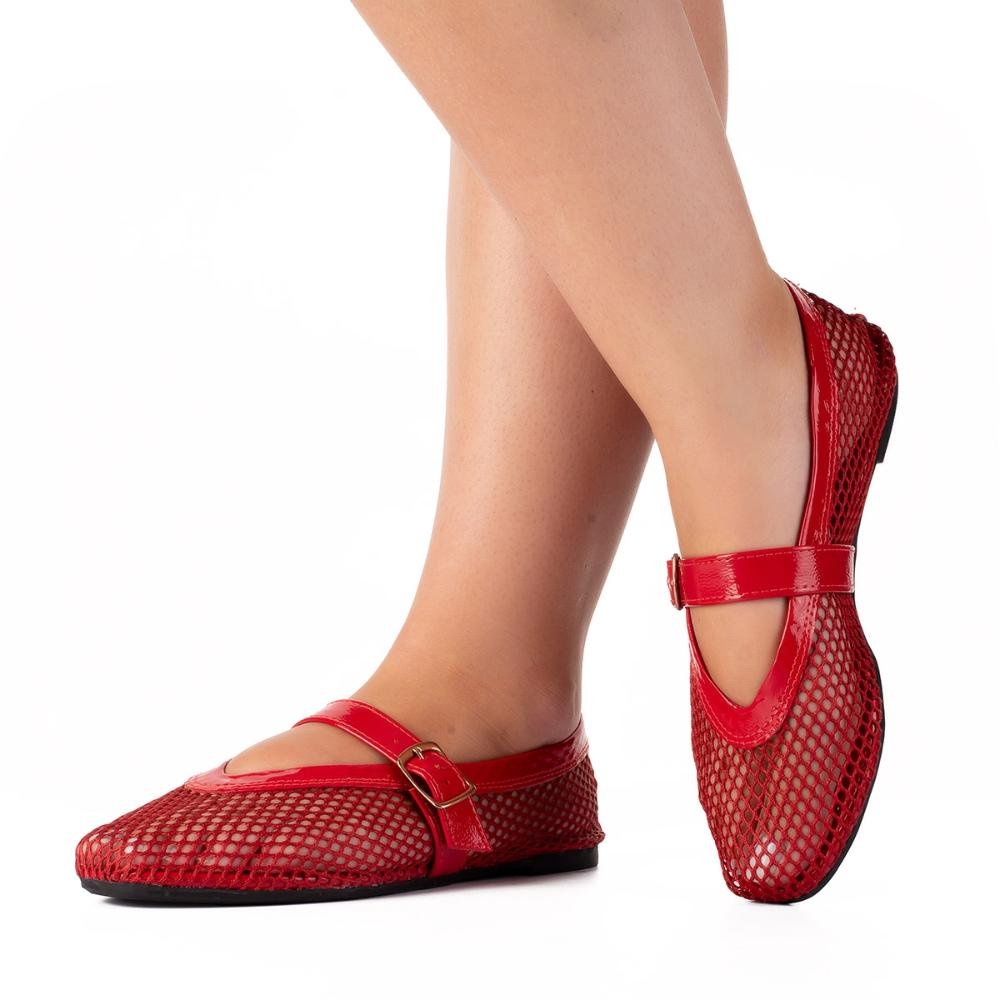 Sapatilha Mississipi MF051 Vermelho 2