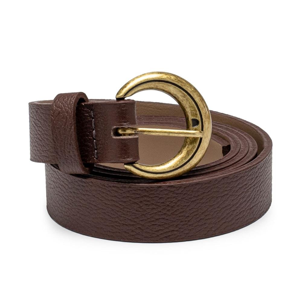 Cinto Dakota Em Couro Feminino CI007 Café 3