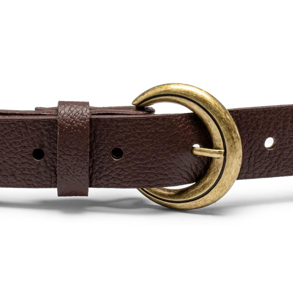 Cinto Dakota Em Couro Feminino CI007 Café 4