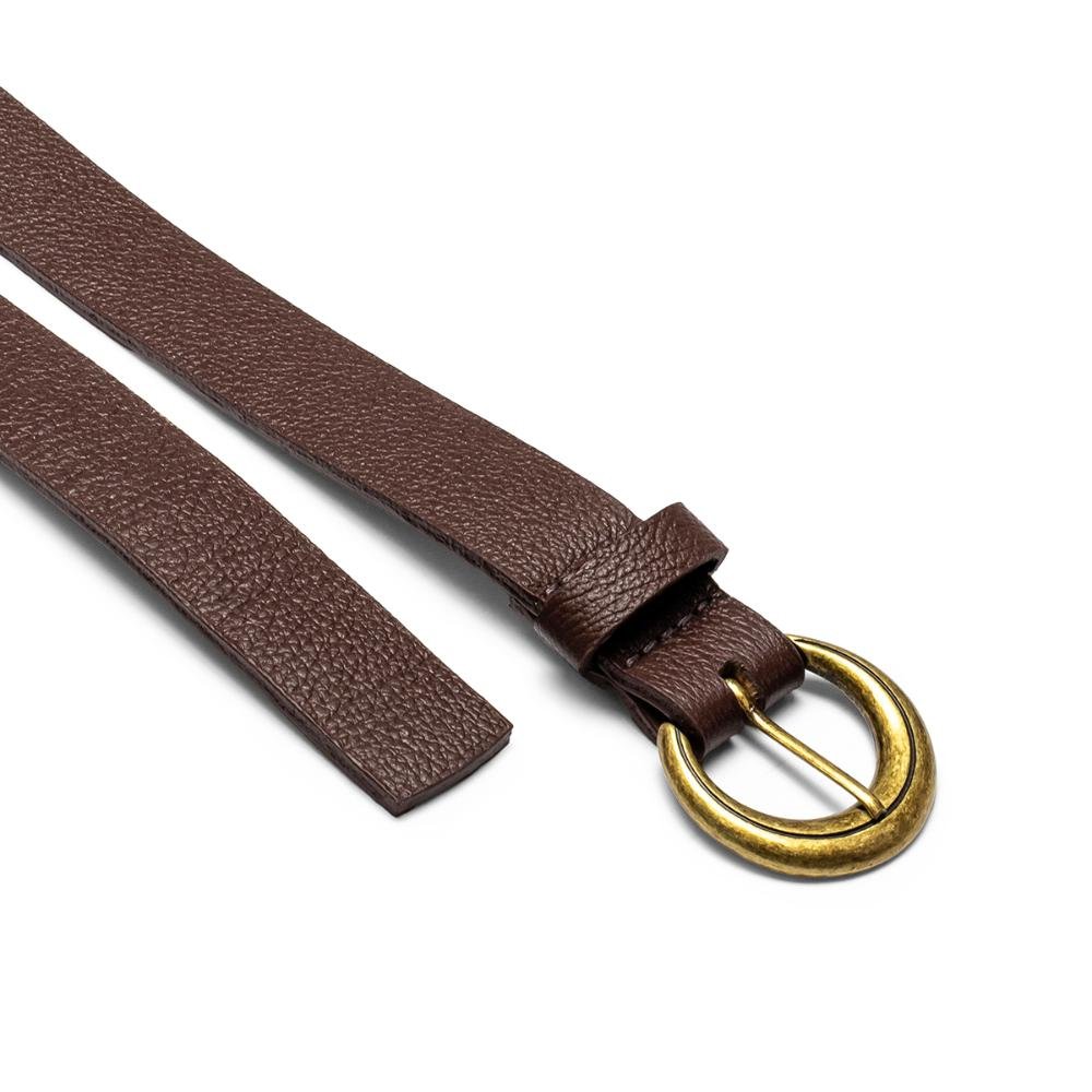 Cinto Dakota Em Couro Feminino CI007 Café 5