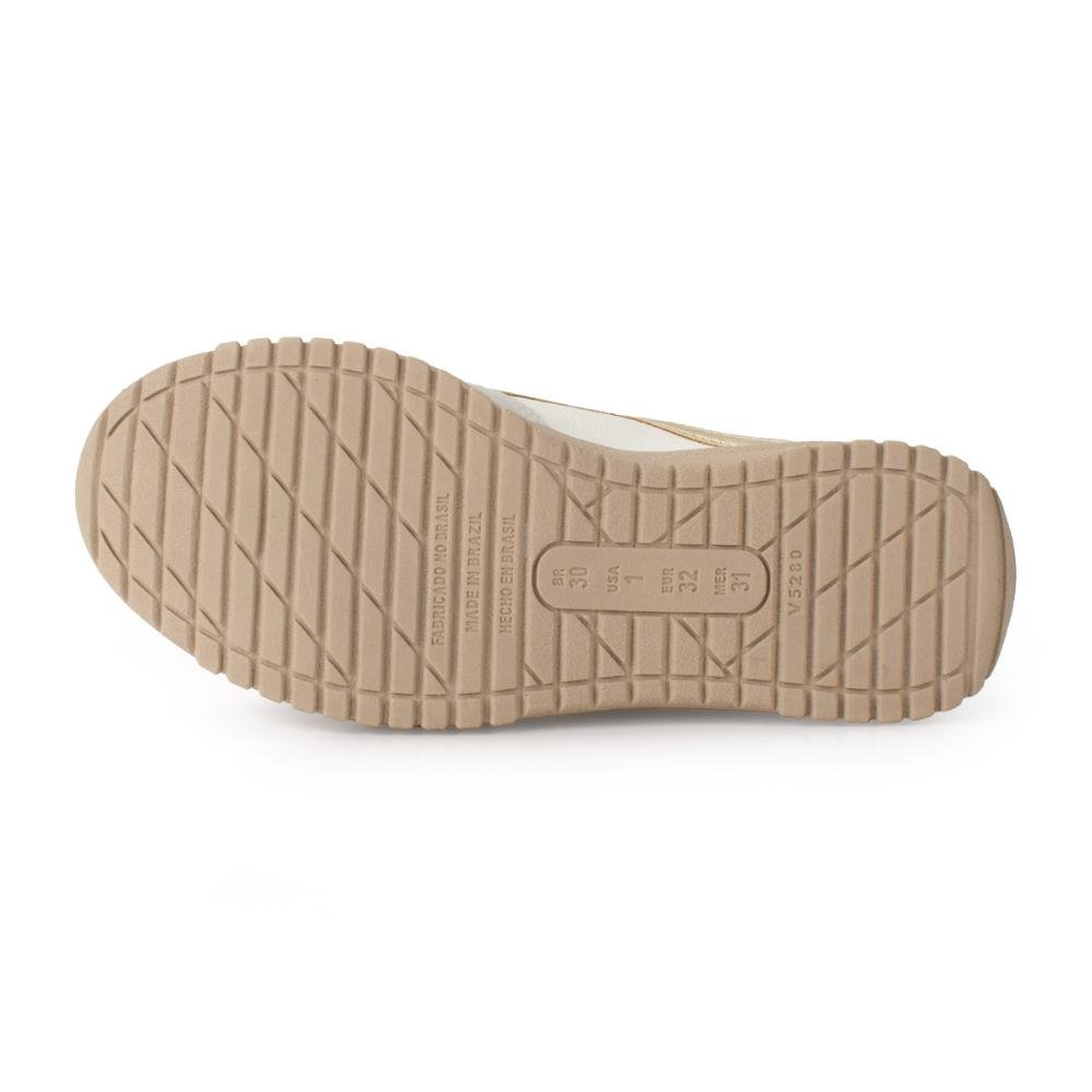 Tênis Pink Cats Infantil Casual V5281 Branco 4