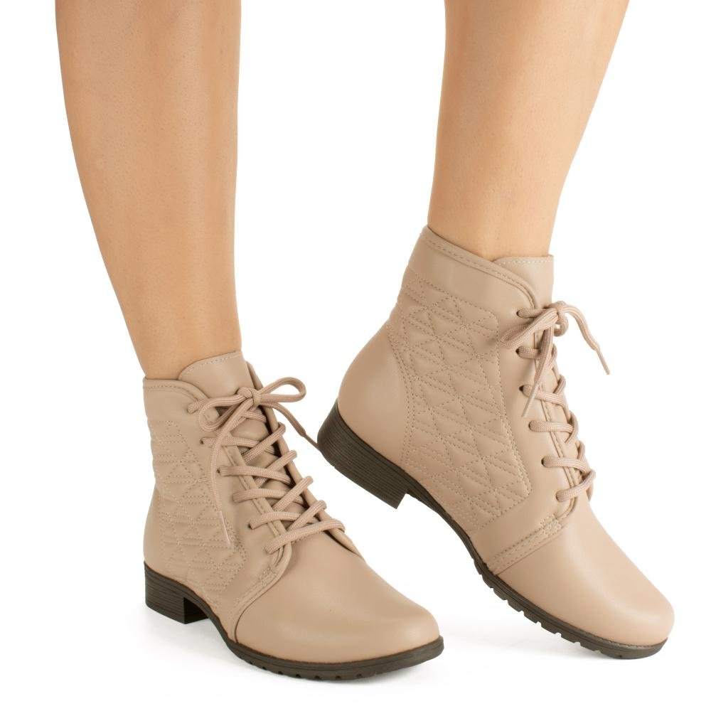 Bota Coturno Dakota Feminina DA921 Marrom Claro 2