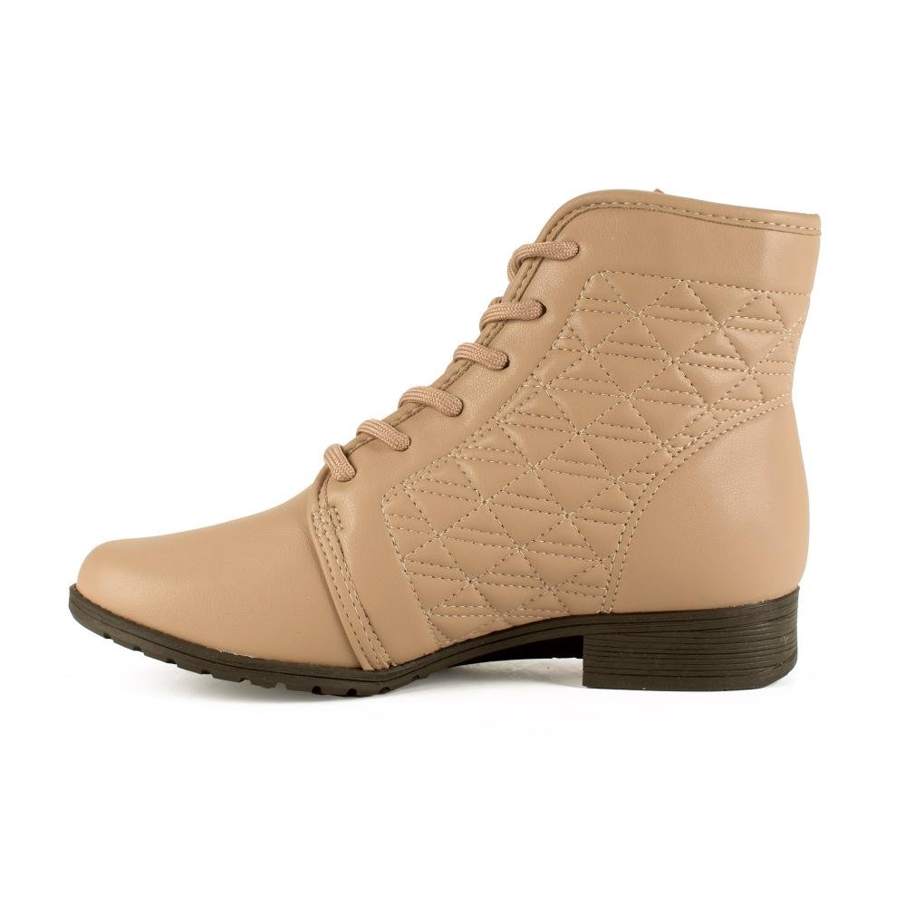 Bota Coturno Dakota Feminina DA921 Marrom Claro 4