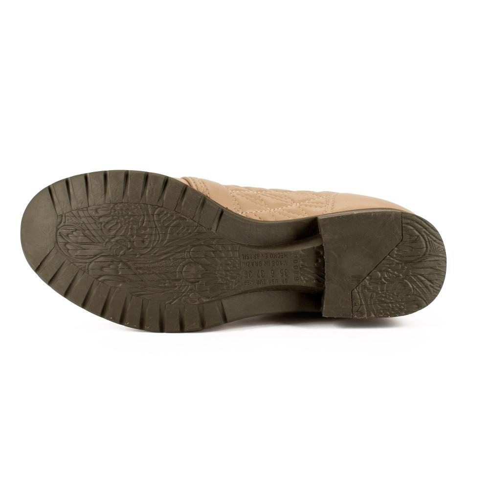 Bota Coturno Dakota Feminina DA921 Marrom Claro 5