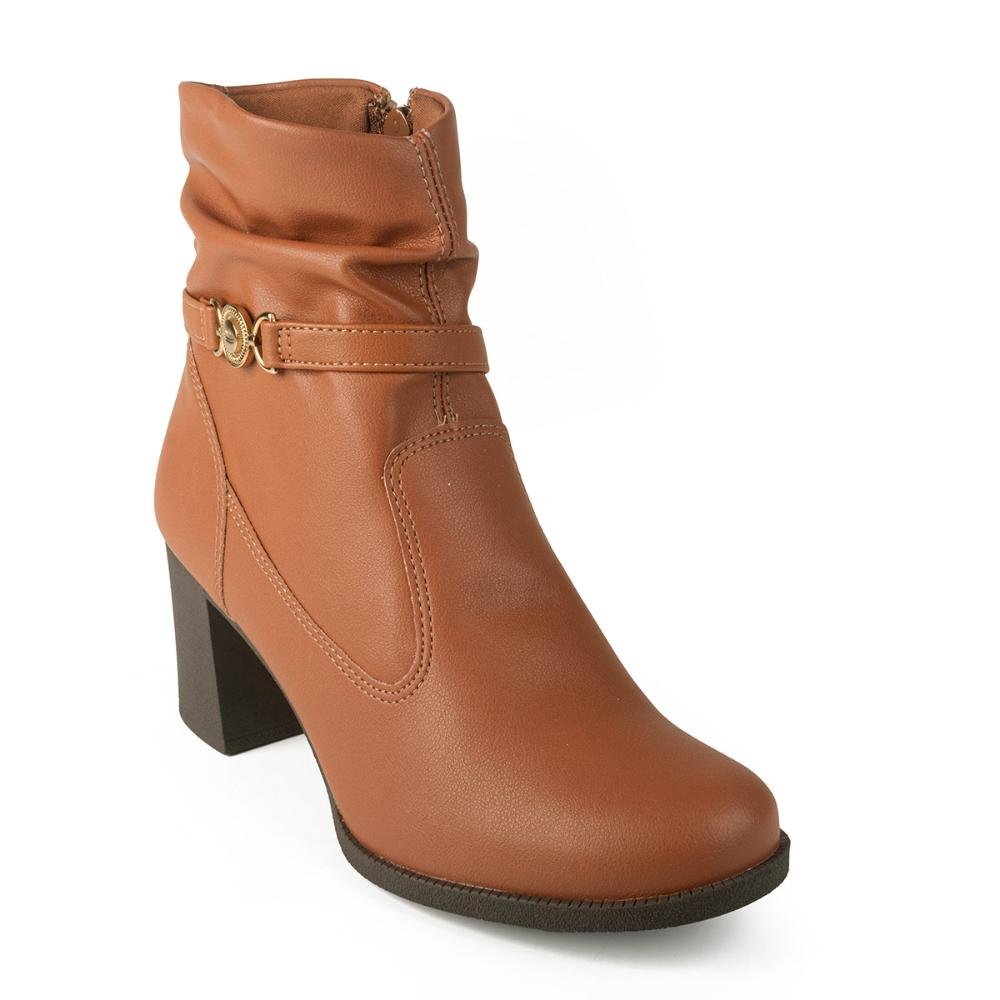 Bota Dakota de Cano Curto Feminina DA825 Marrom 1