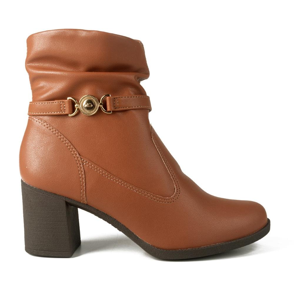 Bota Dakota de Cano Curto Feminina DA825 Marrom 3