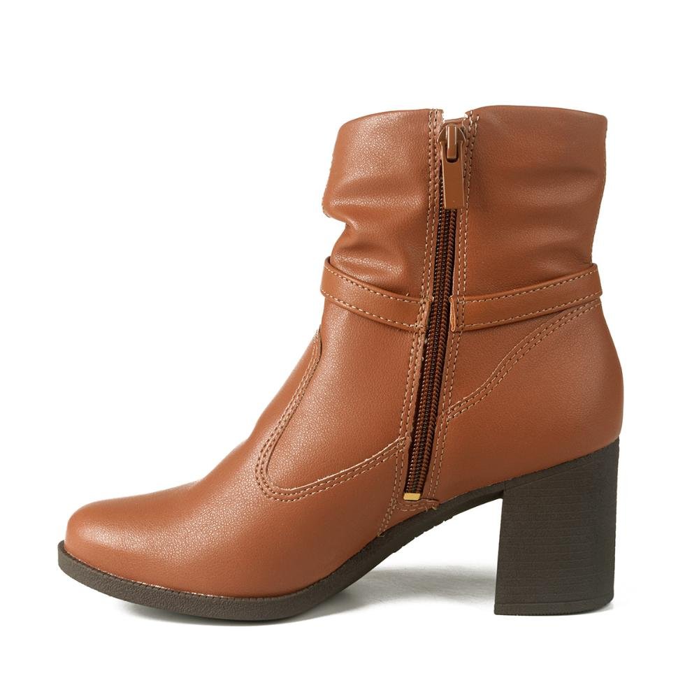 Bota Dakota de Cano Curto Feminina DA825 Marrom 4