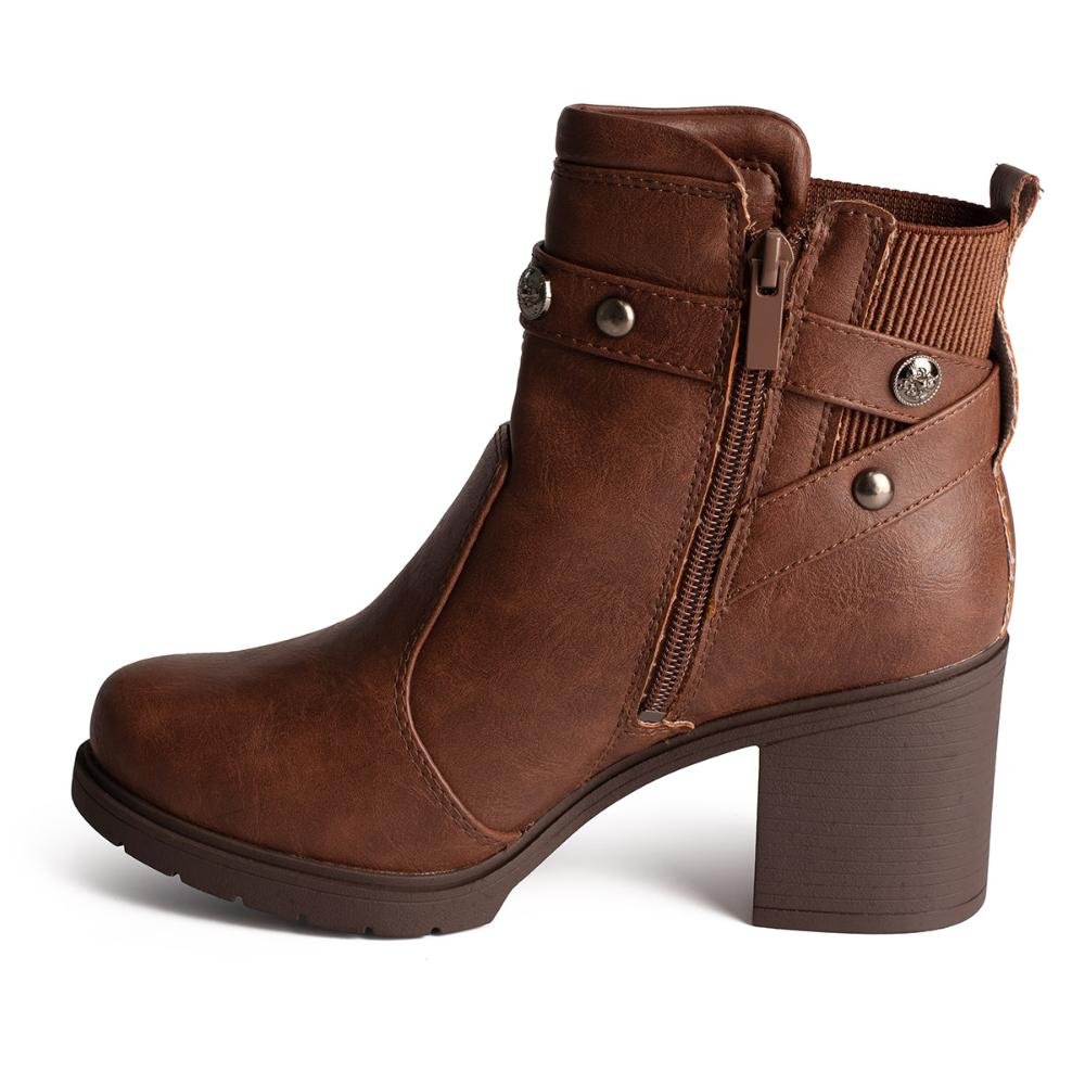 Bota Dakota de Cano Curto Feminina DA871 Marrom 4