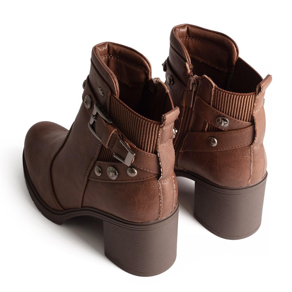 Bota Dakota de Cano Curto Feminina DA871 Marrom 6