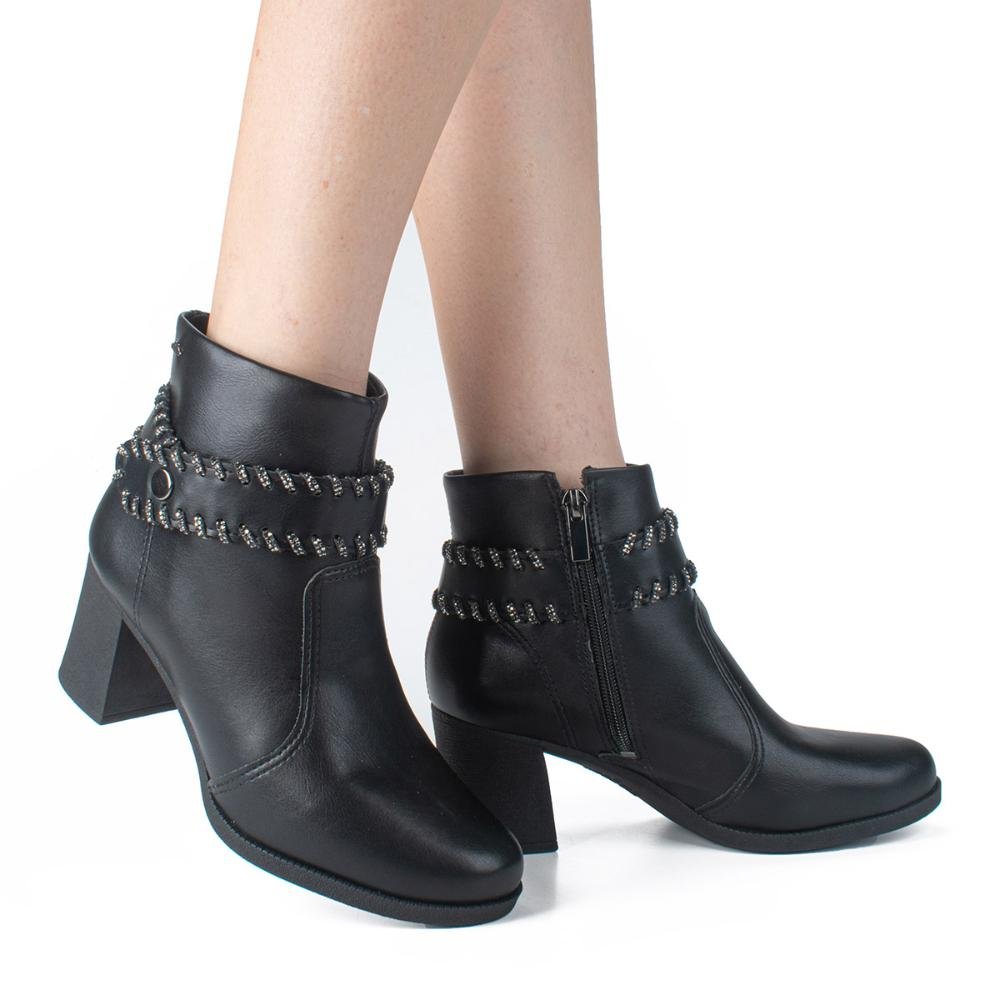 Bota Dakota de Cano Curto DA911 Preto 2
