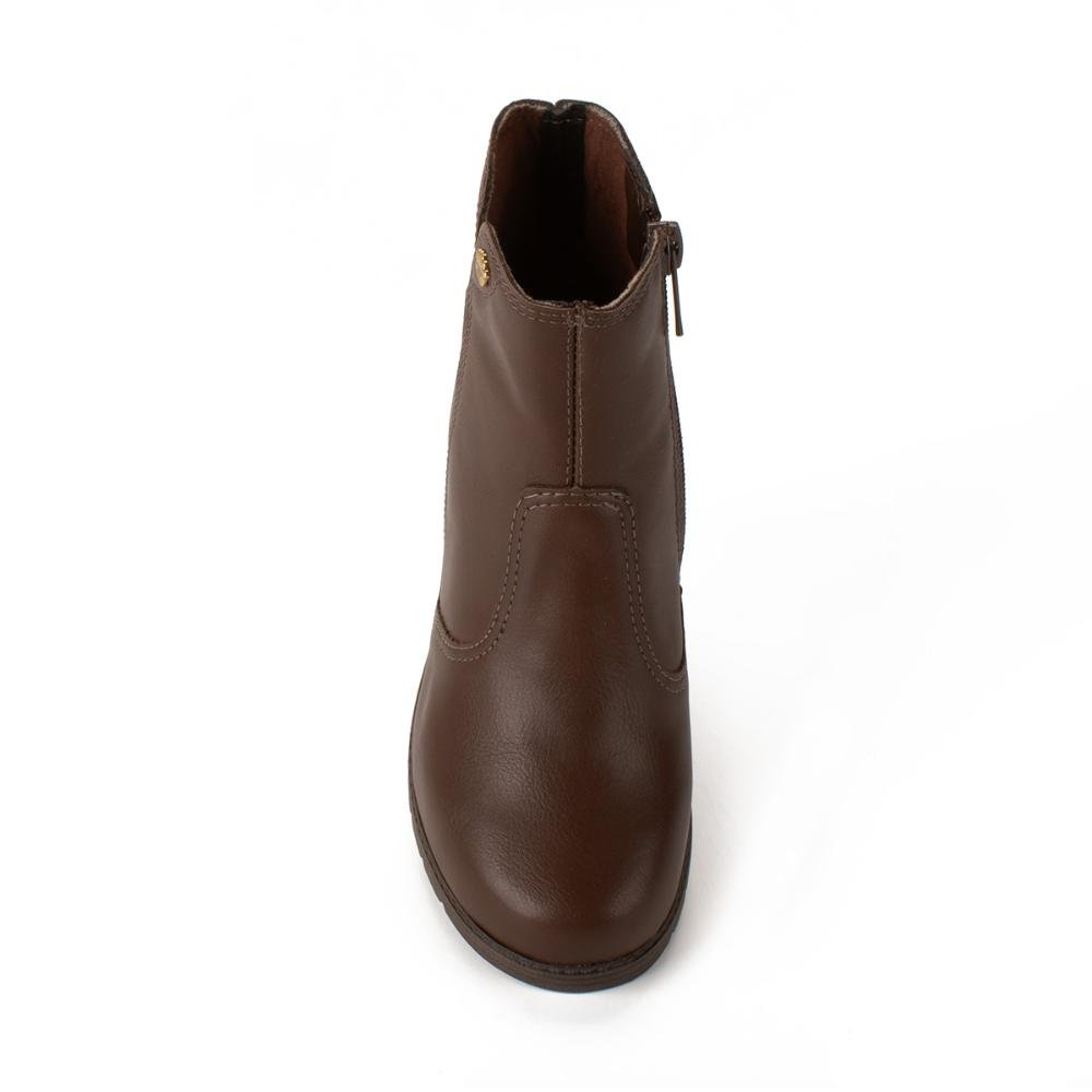 Bota Pink Cats de Cano Curto V5081 Marrom 6