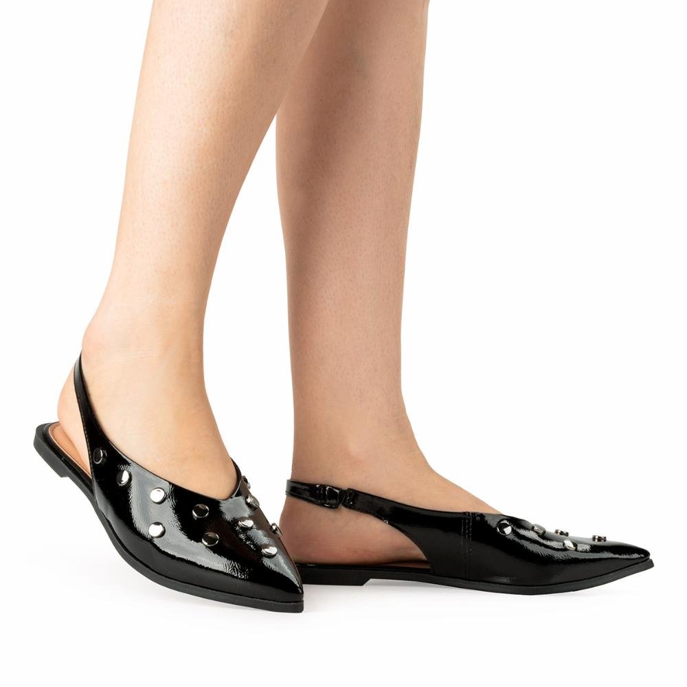 Sapatilha Dakota Slingback D0213 Preto 2