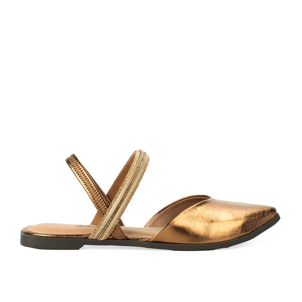 Sapatilha Dakota Metalizada D0214 Dourado 3
