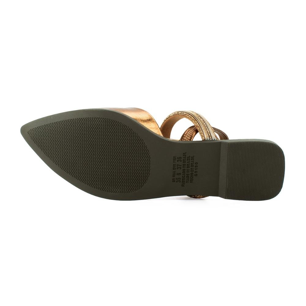 Sapatilha Dakota Metalizada D0214 Dourado 5