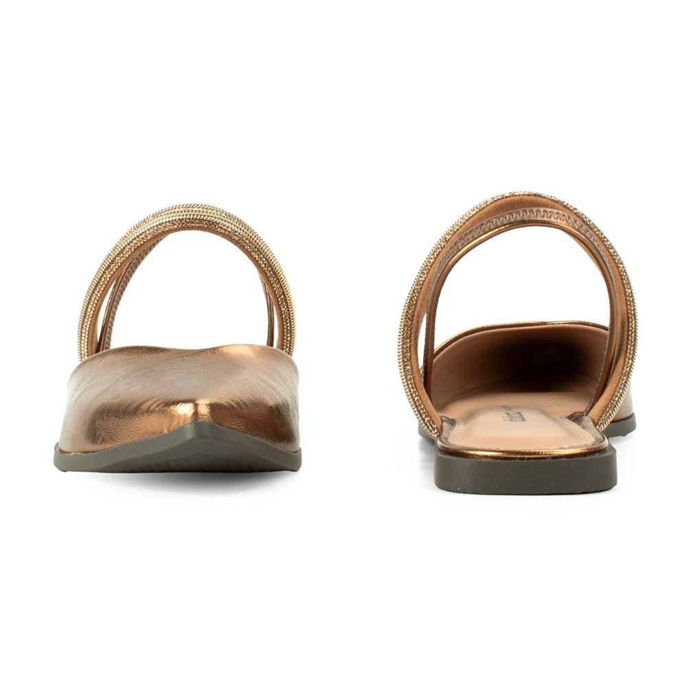 Sapatilha Dakota Metalizada D0214 Dourado 6