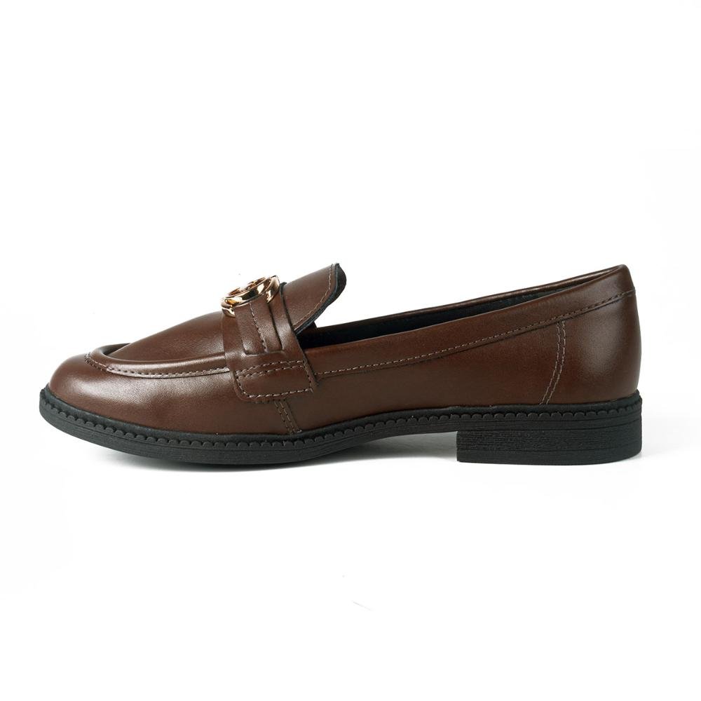 Sapato Dakota Loafer D0222 Marrom 4
