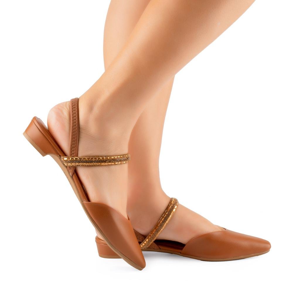 Sapato Mississipi de Salto Baixo ME232 Marrom 2