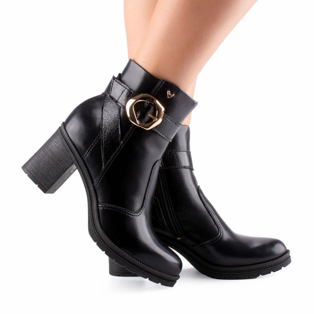 Bota Mississipi de Cano Curto ME741 Preto 2
