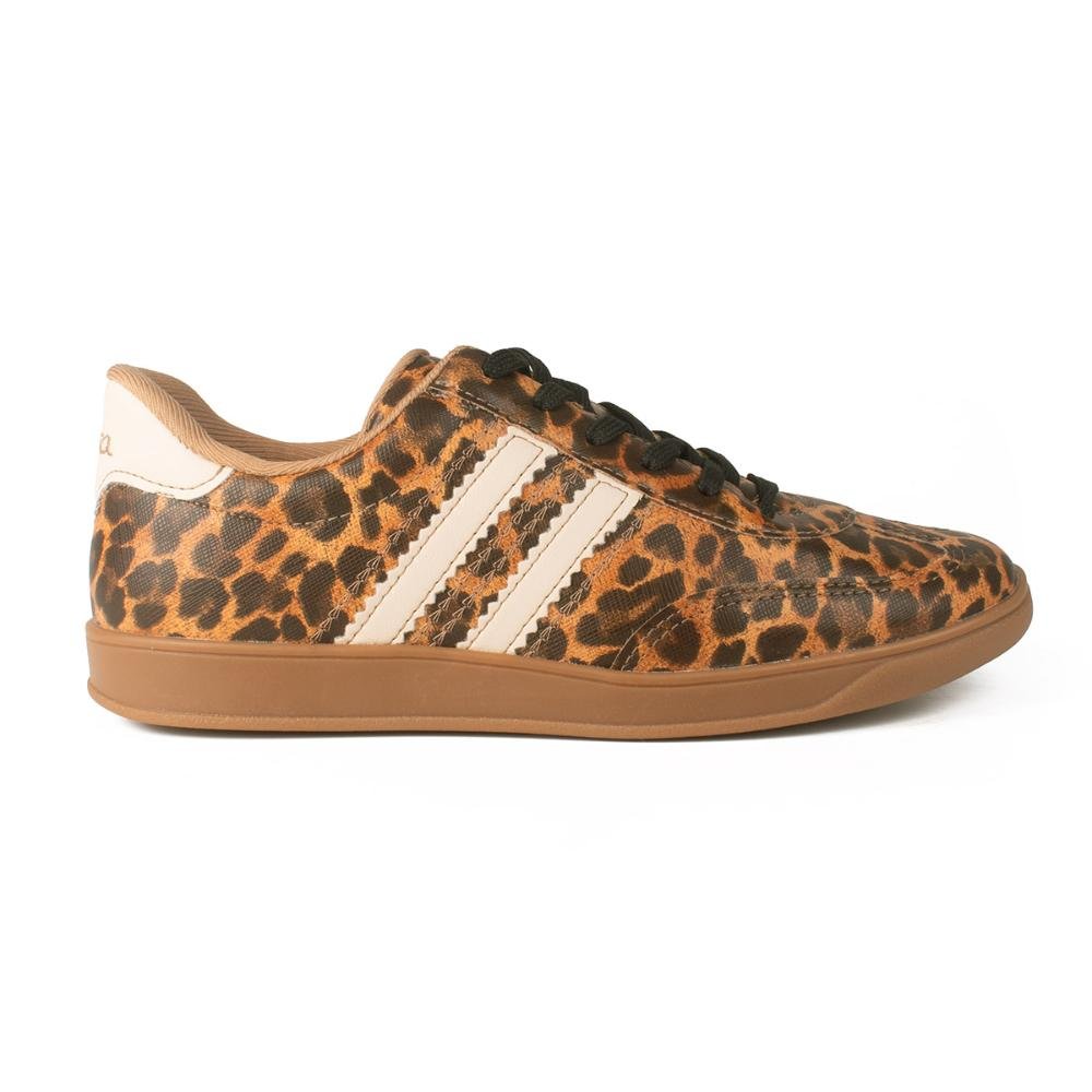 Tênis Dakota Casual Animal Print D0241 Animal Print de Onça 3