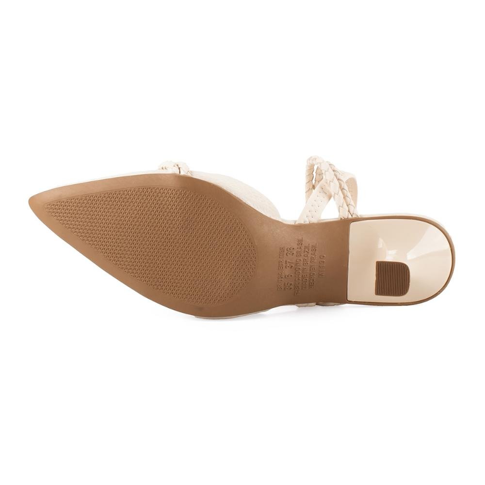 Sapato Mississipi de Salto Alto MI196 Branco 4