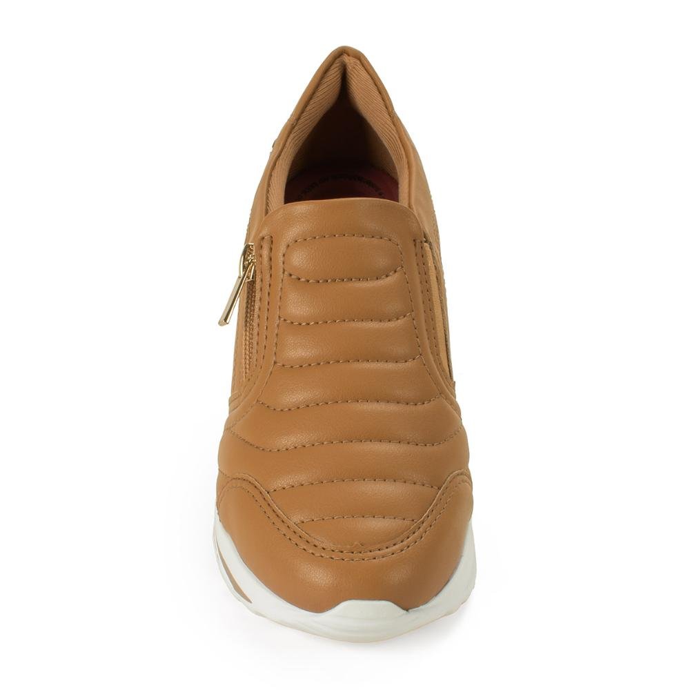 Tênis Kolosh Upper Slip On Claro C1418A Marrom 5