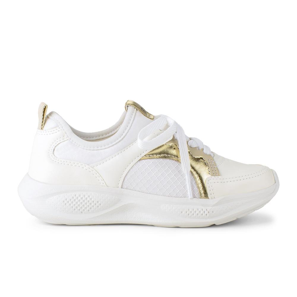 Dad Sneaker Pink Cats Infantil V5142 Branco 2