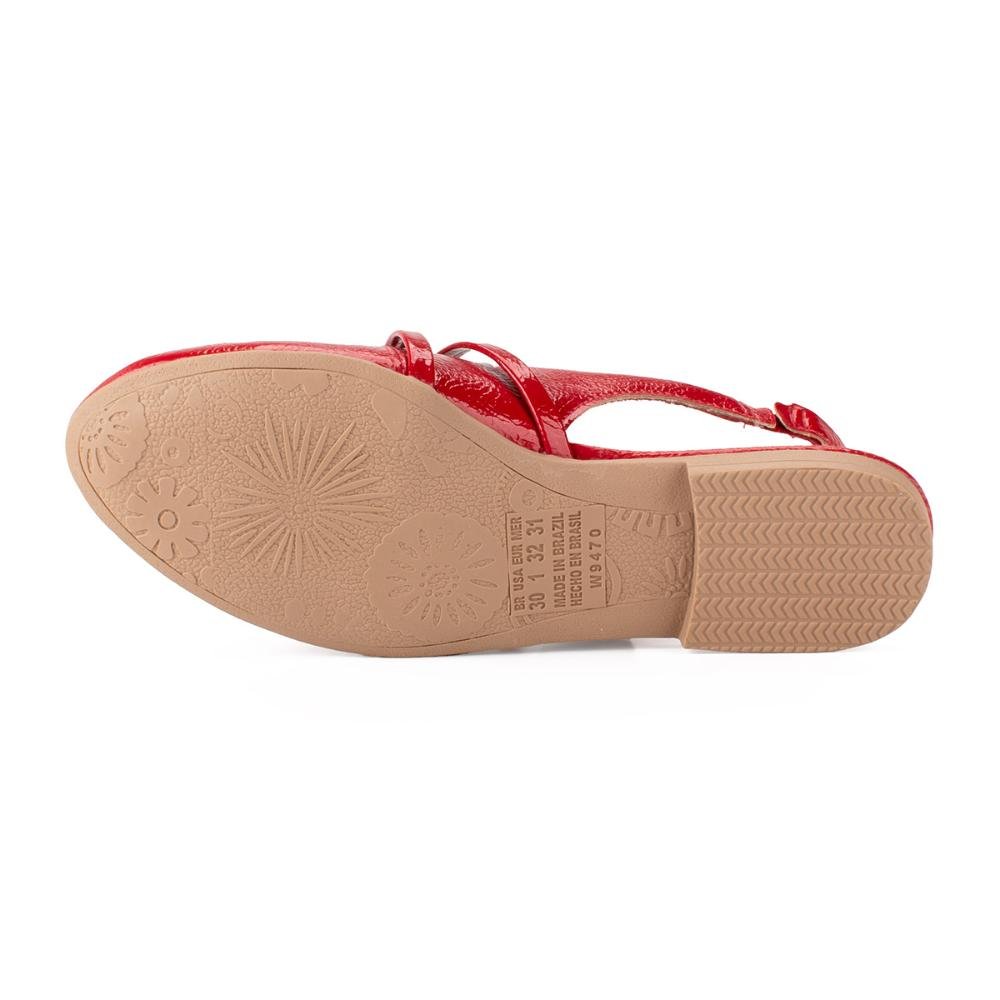 Sapatilha Pink Cats Infantil V5091 Vermelho 4