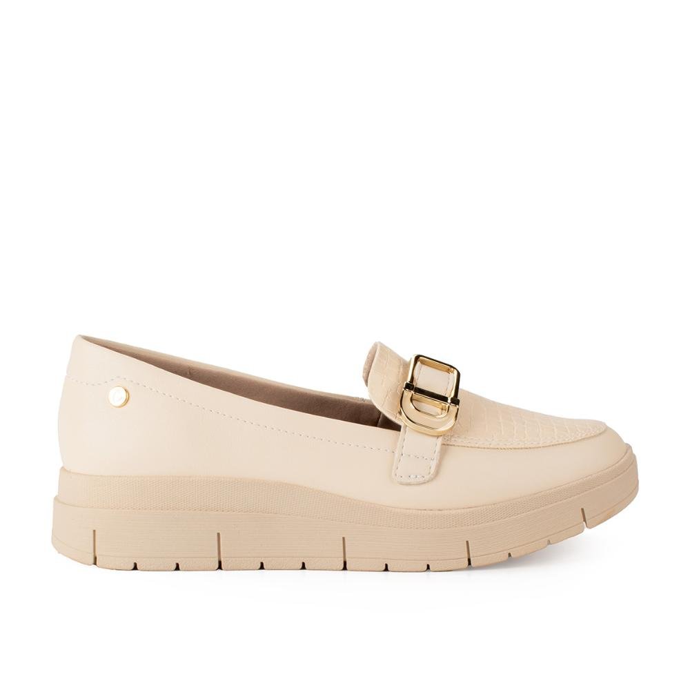 Sapato Campesí Loafer CP851 Bege Claro 3