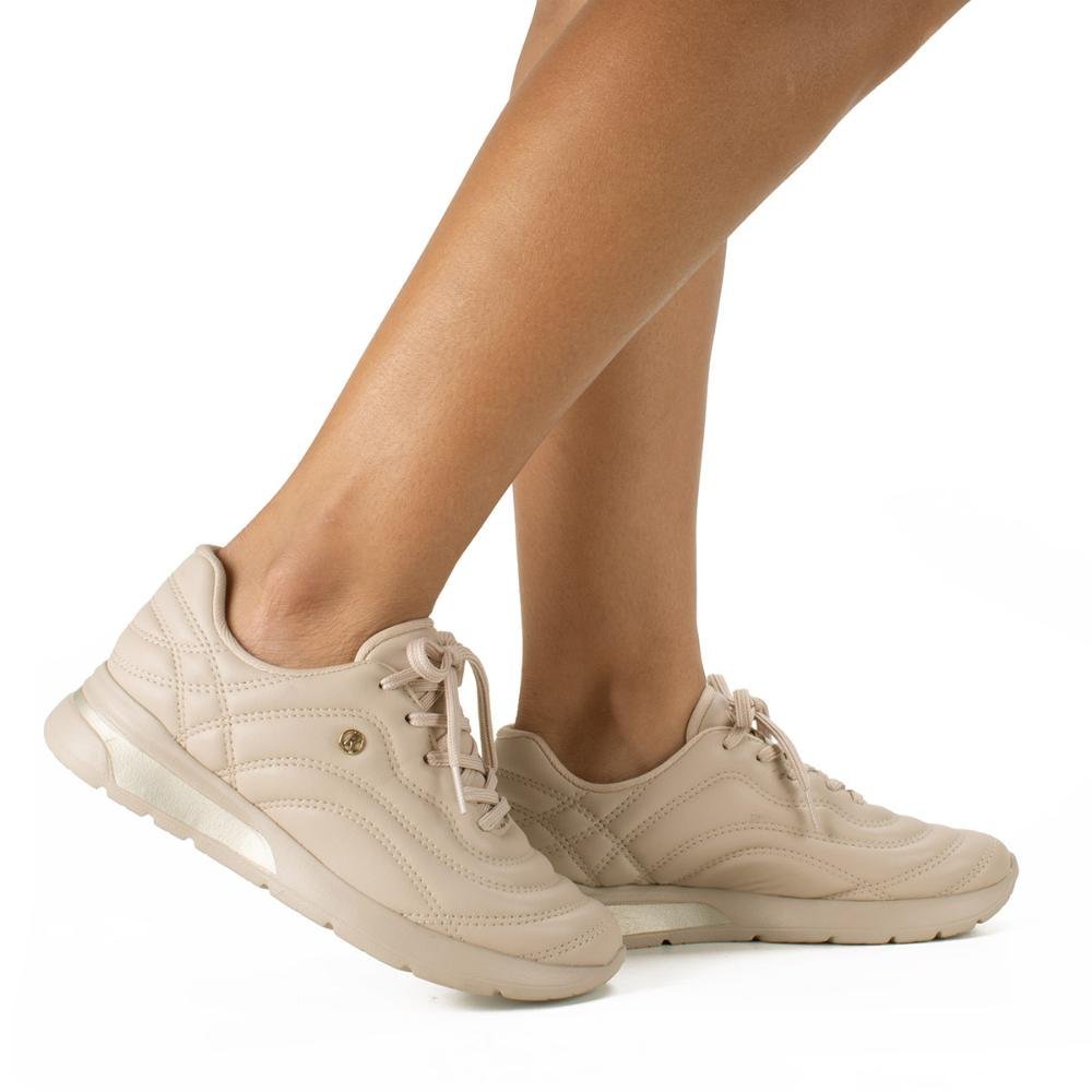 Tênis Kolosh Jogging Claro C3968 Bege 3