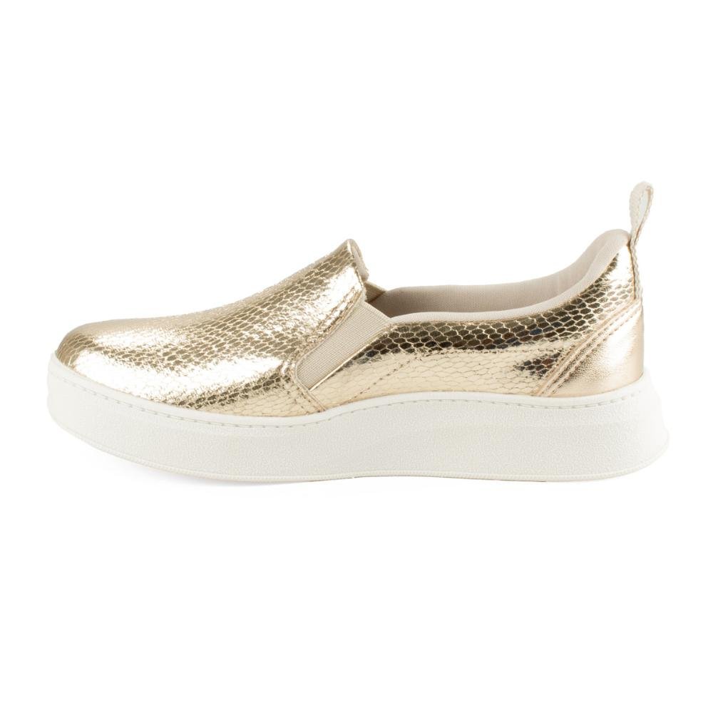 Tênis Mississipi Slip On MC913 Dourado 4