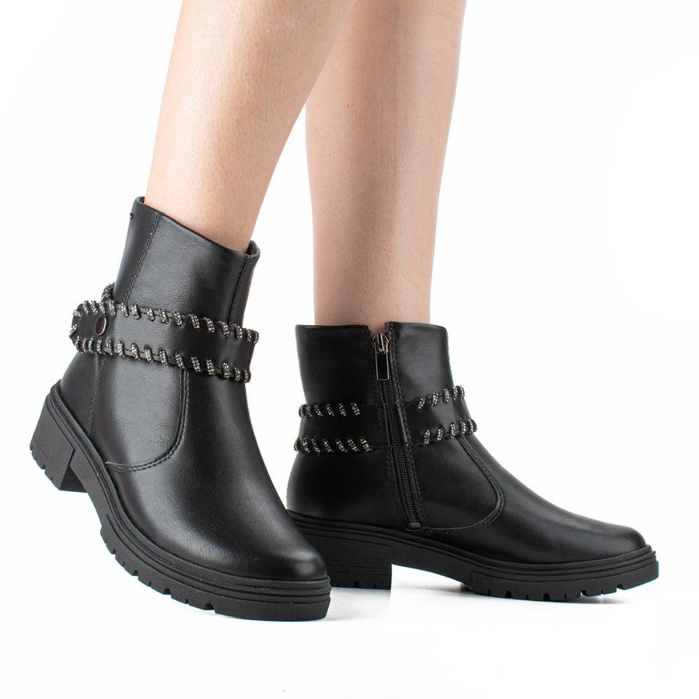Bota Dakota de Cano Curto DA901 Preto 2