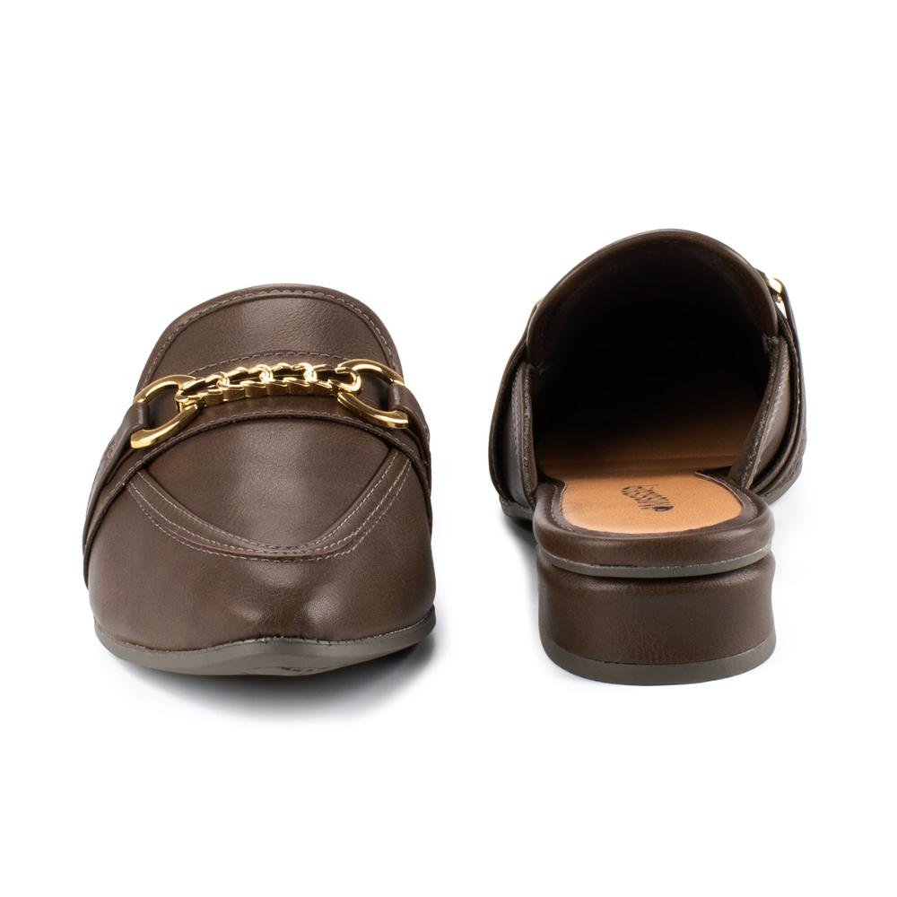 Mule Mississipi de Salto Baixo MC882 Marrom 6