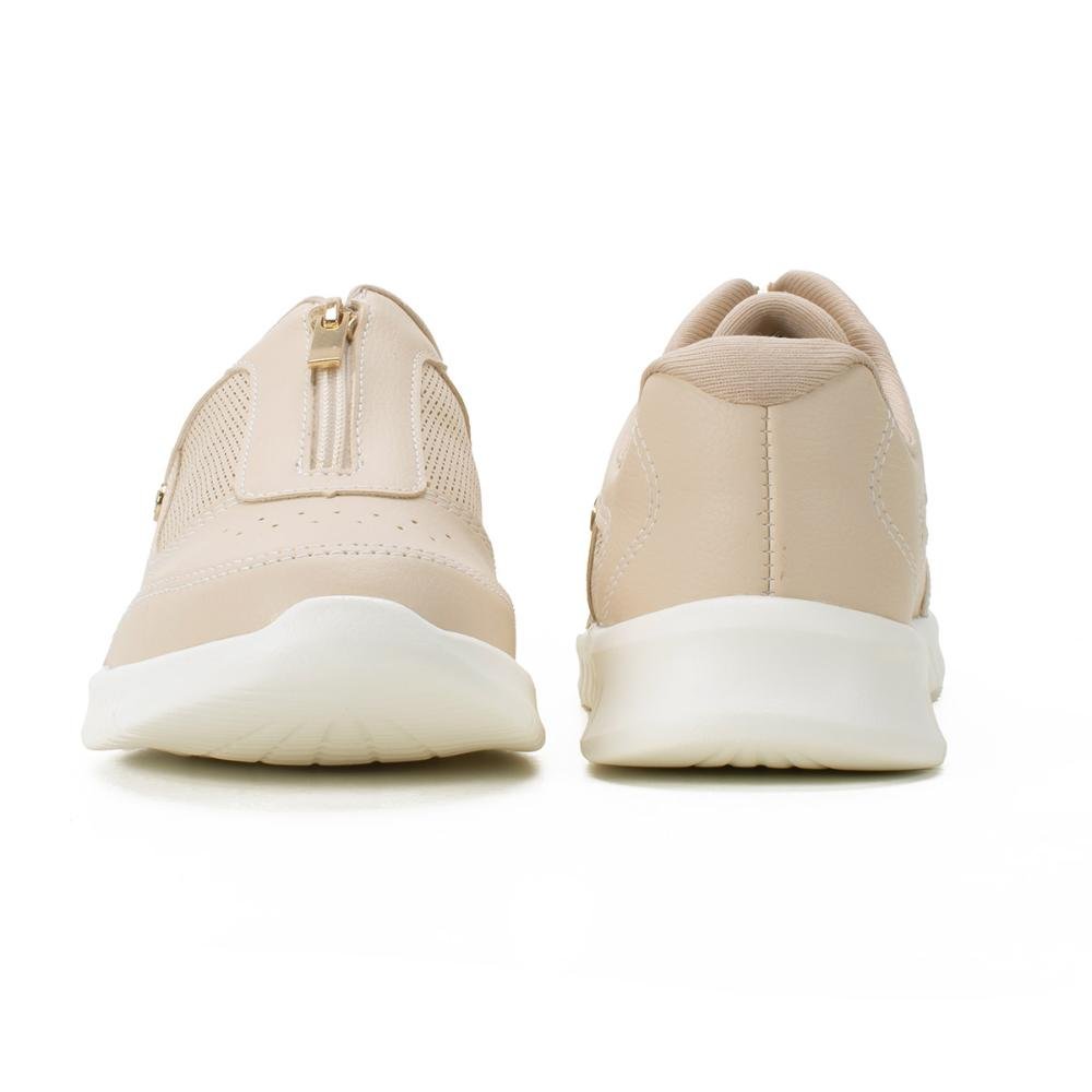 Tênis Kolosh Casual de Calce Fácil C4008 Bege Claro 5