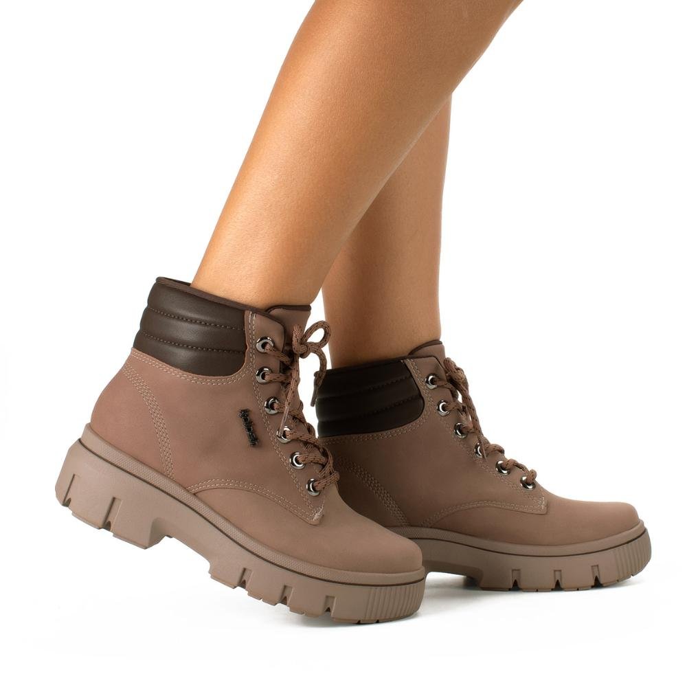 Bota Coturno Kolosh Feminino C3371 Marrom 2