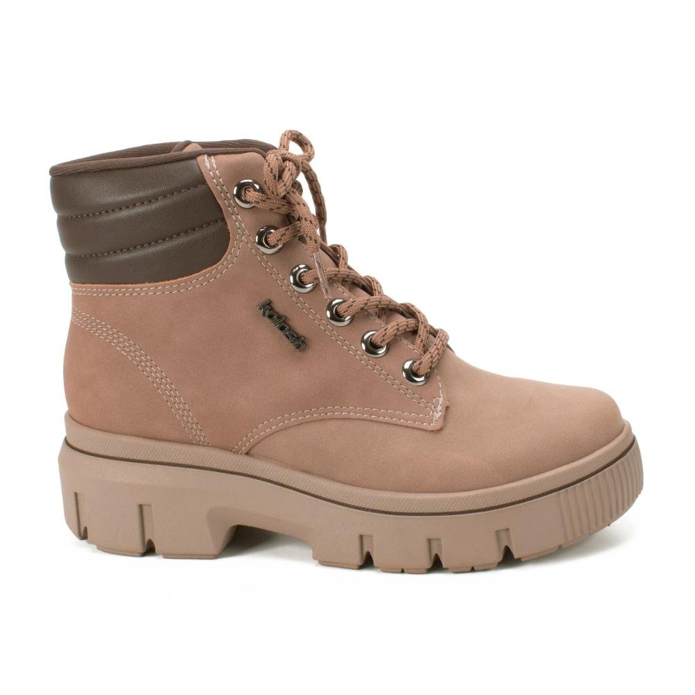 Bota Coturno Kolosh Feminino C3371 Marrom 3